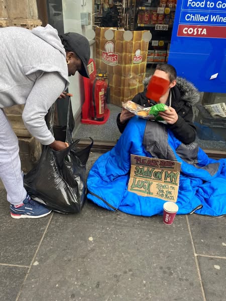 Provision of Food to the Homeless