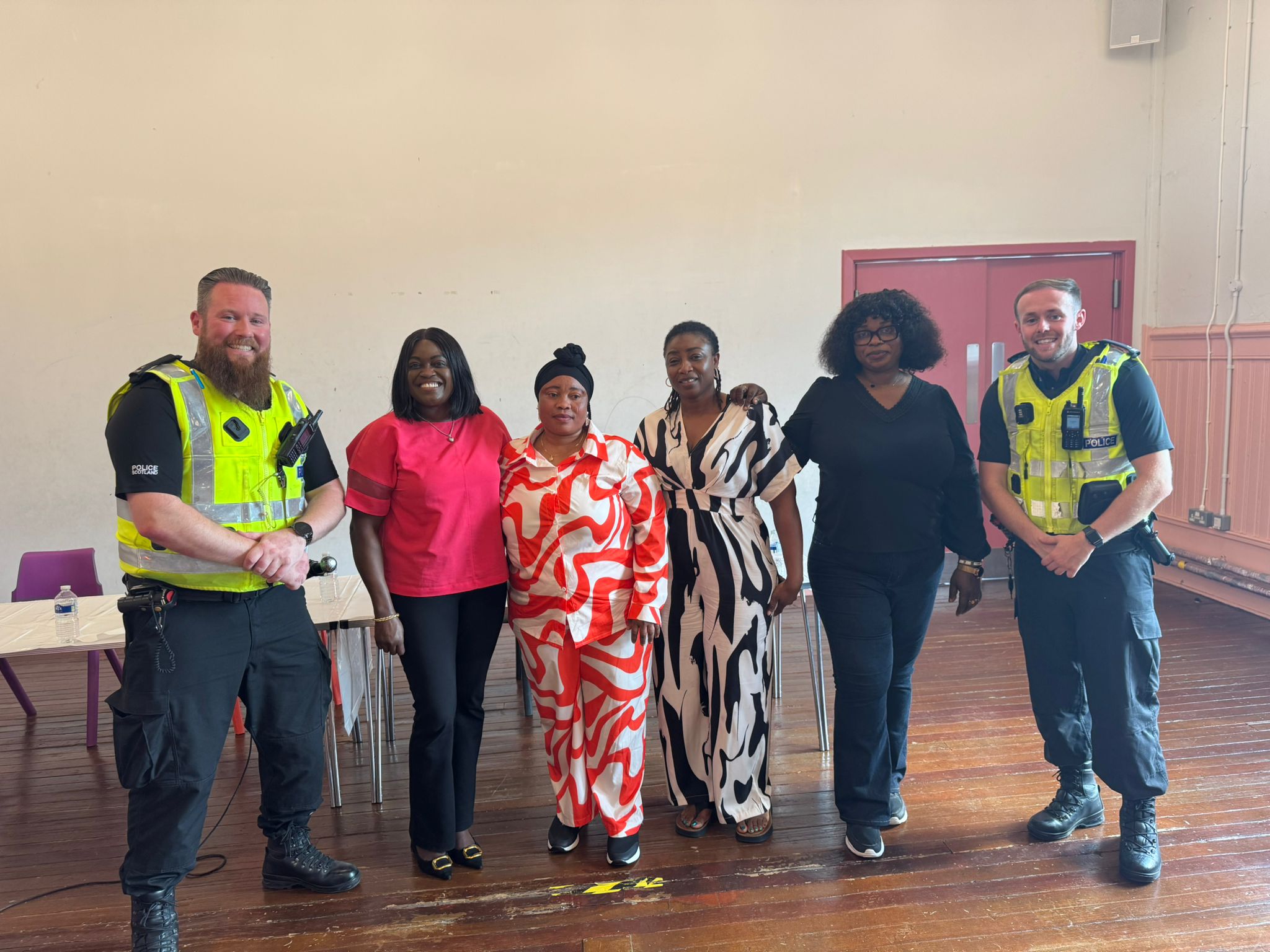 Shine Your Light Team in Collaboration with Scotland Police