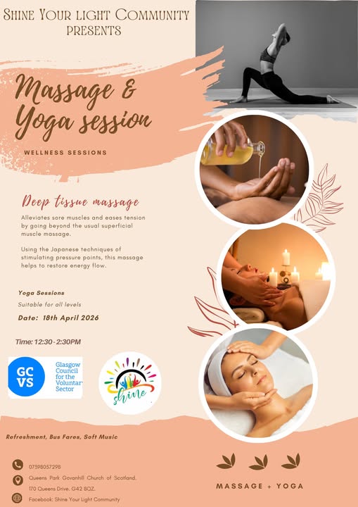 Relax and Recharge with Our Yoga and Massage Session